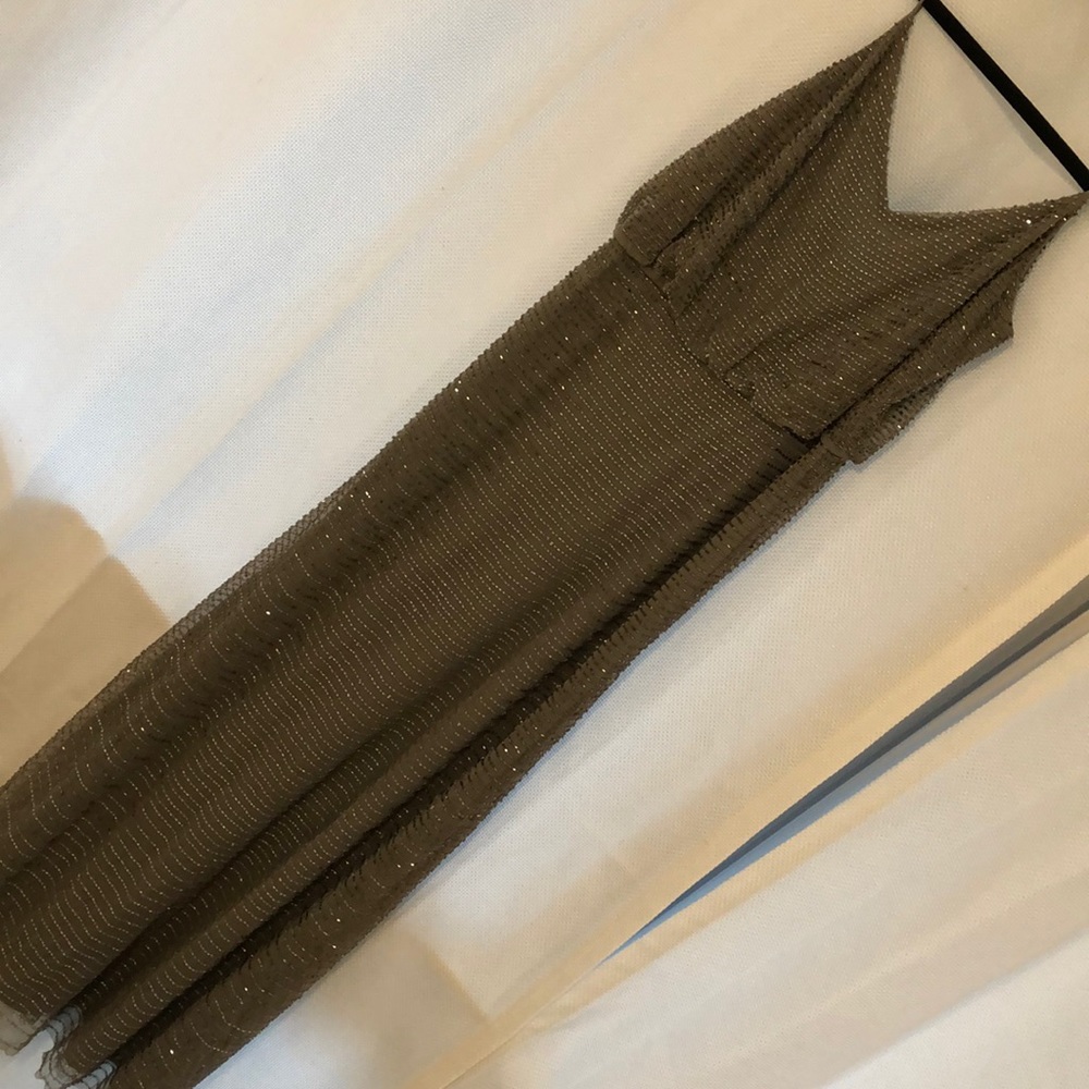Adrianna Papell beaded gown